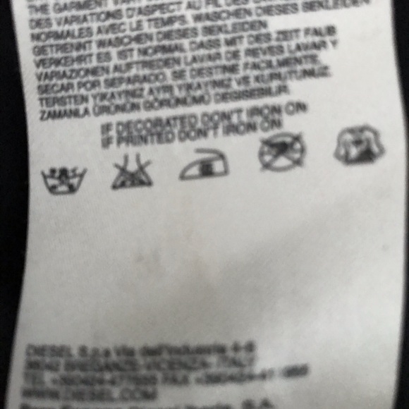 DIESEL SEQUINNED COLLAR AND CUFF SHIRT - Picture 8 of 8